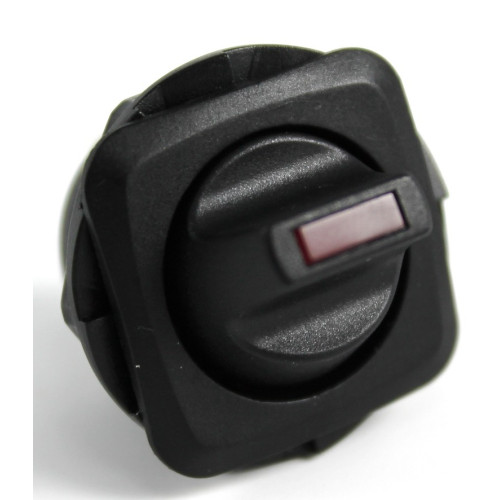 INTERRUTTORE UNIPOLARE 6A 220V + LED ROSSO