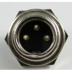 SPINA SCHERMATA NORME DIN DIN - 3 POLI - MASCHIO DA PANNELLO 2