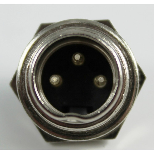 SPINA SCHERMATA NORME DIN DIN - 3 POLI - MASCHIO DA PANNELLO