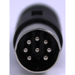 SPINA SCHERMATA NORME DIN - 8 POLI 2