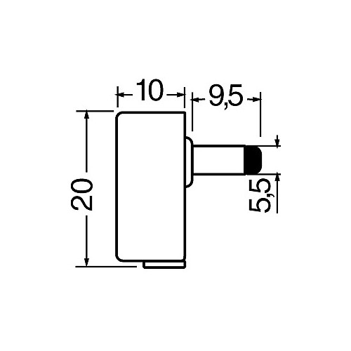 PRESE COASSIALI DI ALIMENTAZIONE AD ANGOLO