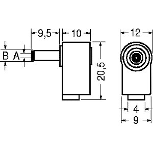 PRESE COASSIALI DI ALIMENTAZIONE AD ANGOLO 2