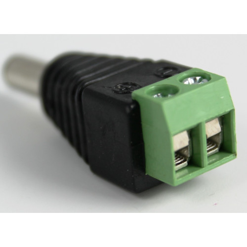 ADATTATORE SPINA VOLANTE  - D. ESTERNO: 5,5 MM / D. INTERNO: 2,1 MM