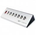 hub 7 porte usb 2.0 ed 1 porta ricarica veloce