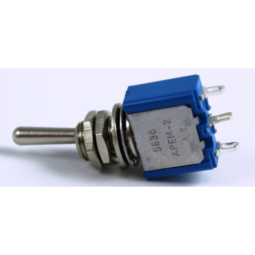 DEVIATORE UNIPOLARE ON-OFF-ON (3 POSIZ.)  APEM