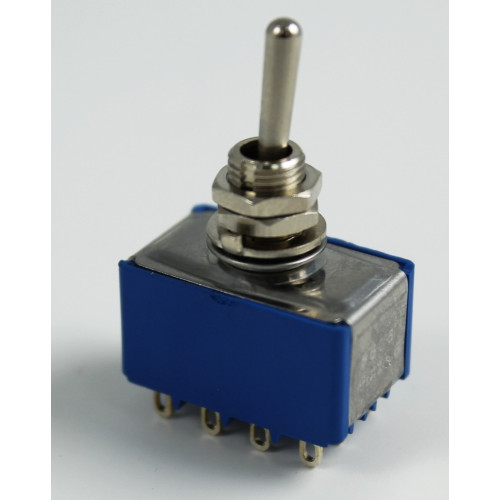 DEVIATORE QUADRIPOLARE ON-ON-ON APEM 