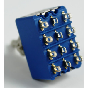 DEVIATORE QUADRIPOLARE ON-ON-ON APEM  2