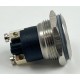 Pulsante Unipolare Antivandalo Normalmente Aperto IP68 Inox