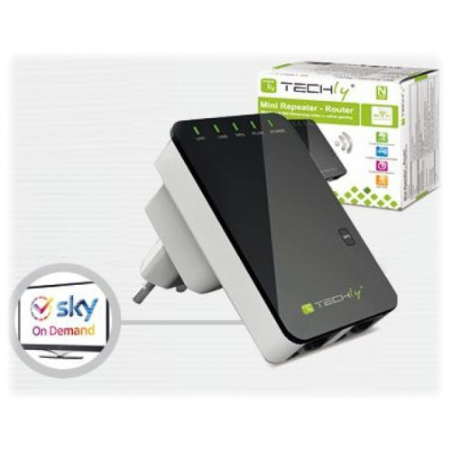 RIPETITORE ROUTER WIFI 300N 2U