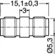 Adattatore Coassiale SMA  Femmina Femmina