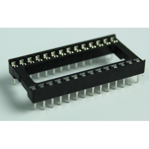 ZOCCOLO DIL 28 PIN BASSO PROFILO