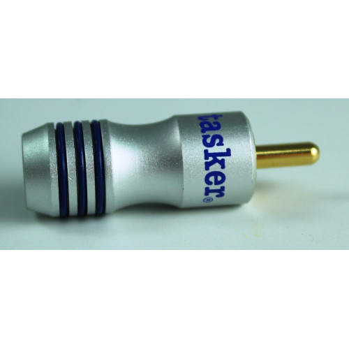 SPINA RCA DORATA CON ANELLI BLU