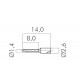 Terminali a Bussola 0,5 mm AWG22