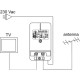 Alimentatore di Rete  per TV 12 V 100 mA