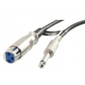 cavo audio plug - xlr f