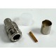 Connettore Coassiale N Femmina a Crimpare per Cavo RG213
