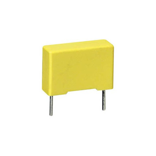 CONDENSATORE POLIESTERE VERTICALE 100KPF 250V