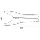 Pinza per Batteria 120 A Colore Rosso 