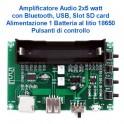 amplificatore audio 2x5w