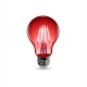 Lampada a Led Colore Rosso Attacco E27 4W