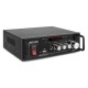 Amplificatore BF 2x50W con Bluetooth, USB, e Ingresso Microfonico