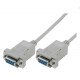 Cavo Intestato DB9 Femmina - DB9 Femmina - Null Modem 3m