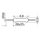 Resistenza 0,25W 390Ohm 5%