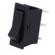 Interruttore Unipolarer Basculante OFF-MOM Colore Nero