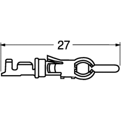 CONTATTO MASCHIO AMP 66099-2