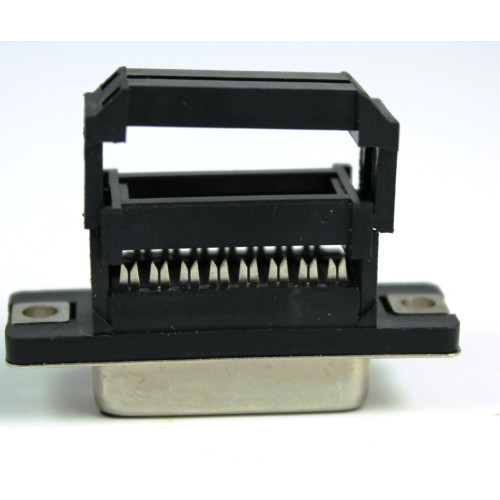 CONNETTORE  SUB-D 15P FEMMINA A PERFORAZIONE D'ISOLANTE 