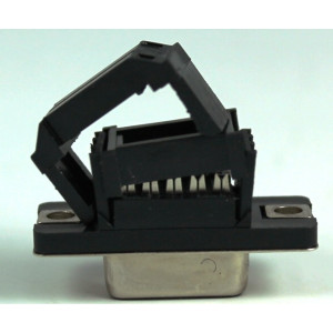 CONNETTORE SUB-D  9P FEMMINA A PERFORAZIONE D'ISOLANTE  2