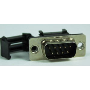 CONNETTORE  SUB-D 9P MASCHIO A PERFORAZIONE D'ISOLANTE