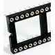 Zoccolo DIL 40 Pin con Contatti Dorati a Tulipano