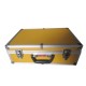 Valigia Porta Attrezzi in Alluminio colore Giallo 45,5x33x15,5 cm
