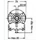 Potenziometro a Filo - 1 Giro - 2,5 KOhm 4W