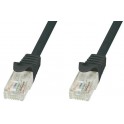 Cavo RJ45 Categoria 6 UTP 30cm colore Nero