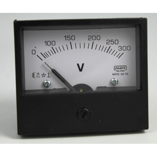 STRUMENTO DA PANNELLO FE55 300VAC