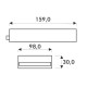Alimentatore Industriale 24 V 6,2A Switching