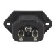 Presa da pannello IEC C13 - Contatti a Saldare