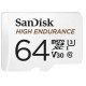 Micro SD 64 GB V30 Sandisk High Endurance