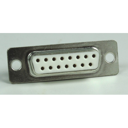 CONNETTORE SUB-D  15P FEMMINA A SALDARE  UL