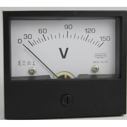STRUMENTO DA PANNELLO FE55 150VAC