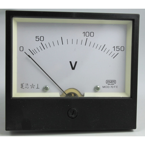 STRUMENTO DA PANNELLO FE70 150VAC