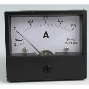 STRUMENTO DA PANNELLO 80ACC 60MV