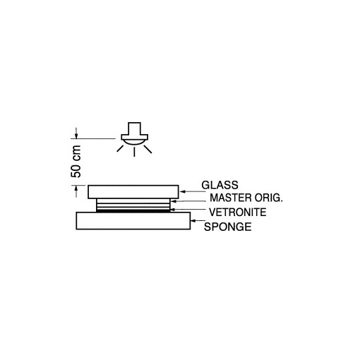 PIASTRE PRESENSIBILIZZATE IN VETRONITE