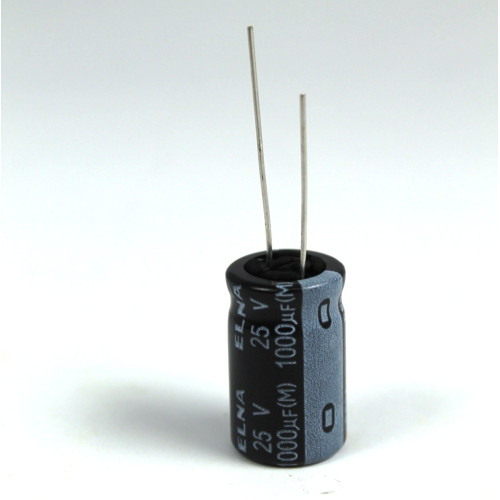 CONDENSATORE ELETTROLITICO VERTICALE 1000UF 25V