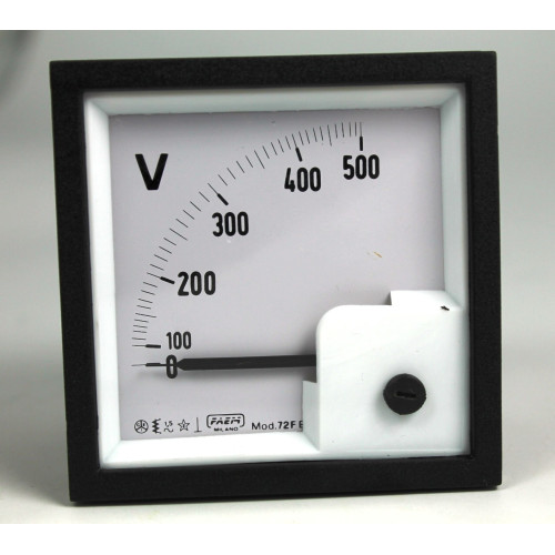 STRUMENTO DA PANNELLO 500V AC