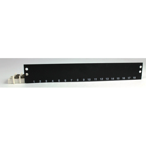PIASTRINA ISOLANTE NUMERATA 18P SERIE 500