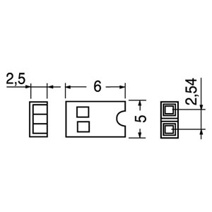 PONTICELLO DI CORTO CIRCUITO PER STRIP LINE TIPO APERTO 2