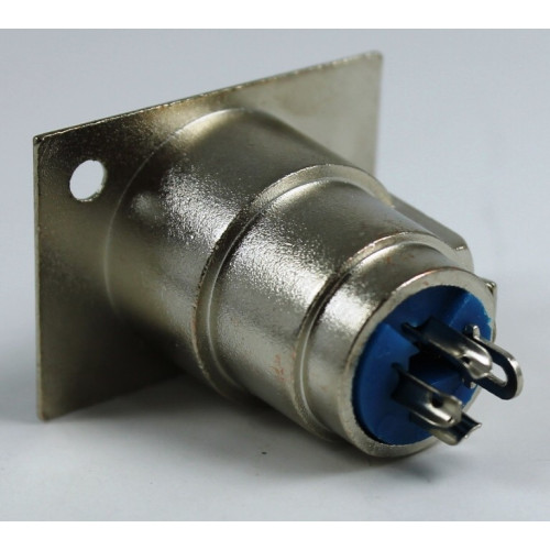 PRESA DA PANNELLO PER MICROFONO XLR - 3 POLI
